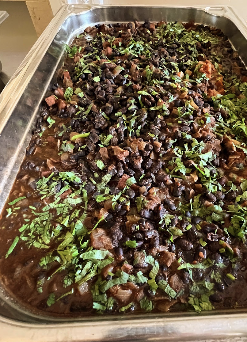 Sprouted Refried Black Beans