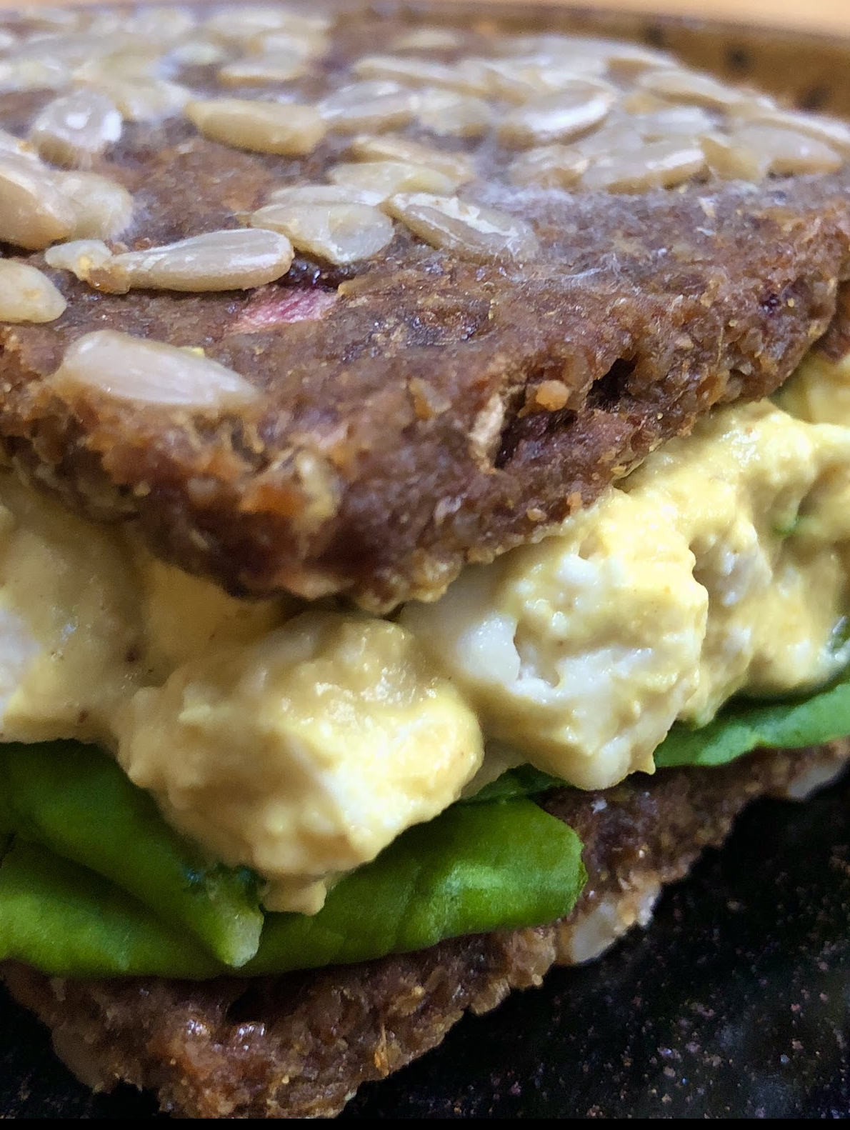 Eggless Salad Sandwich